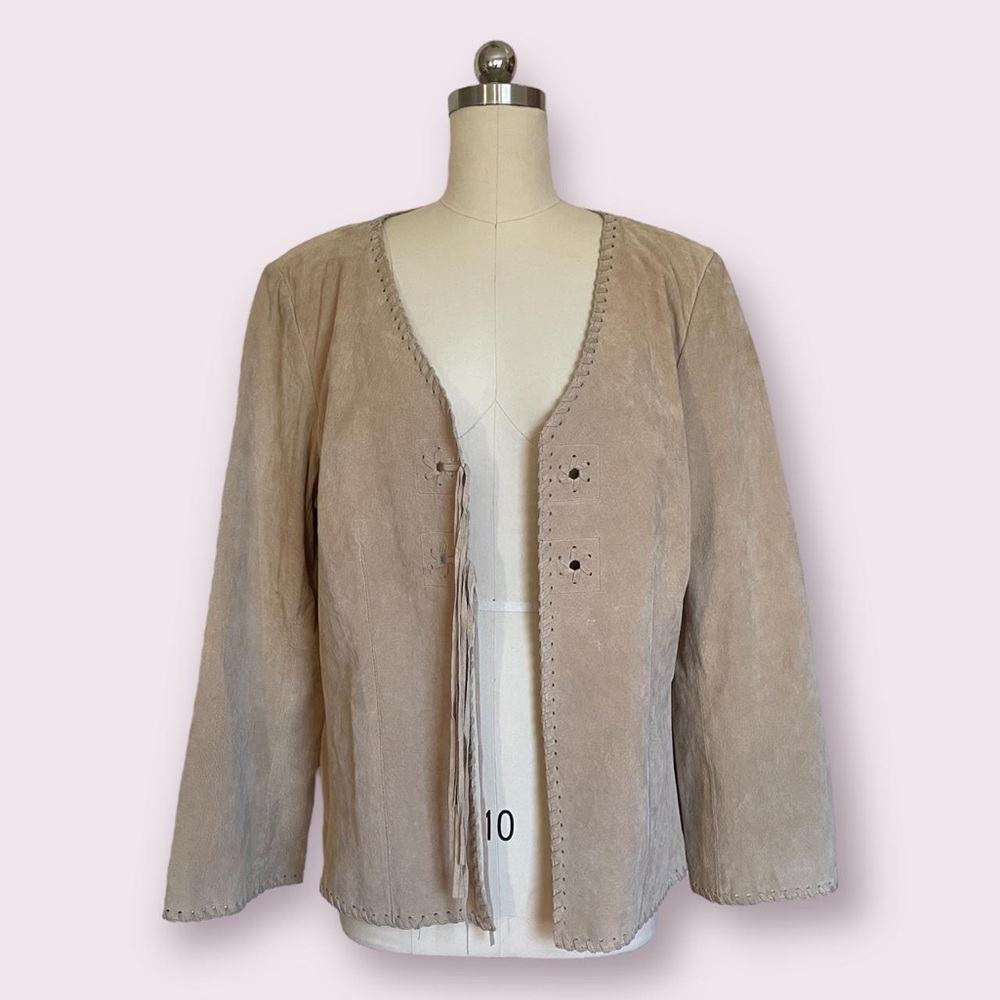 Vintage 70s Style Suede Jacket